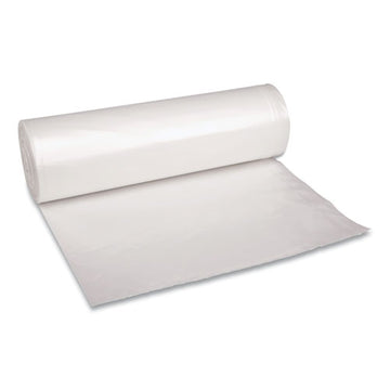 Boardwalk® Low Density Repro Can Liners, 60 Gal, 1.4 Mil, 38" X 58", Clear, 10 Bags-roll, 10 Rolls-carton freeshipping - TVN Wholesale